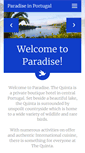 Mobile Screenshot of paradise-in-portugal.com