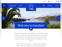 Tablet Screenshot of paradise-in-portugal.com